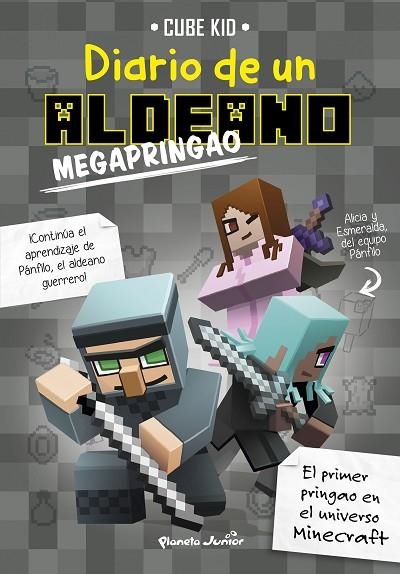 MINECRAFT DIARIO DE UN ALDEANO MEGAPRINGAO | 9788408181033 | CUBE KID | Llibreria Online de Vilafranca del Penedès | Comprar llibres en català