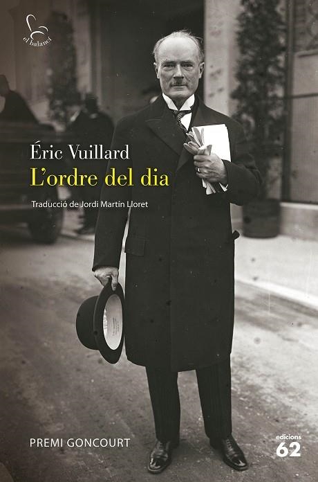 L'ORDRE DEL DIA | 9788429776645 | VUILLARD, ÉRIC | Llibreria Online de Vilafranca del Penedès | Comprar llibres en català