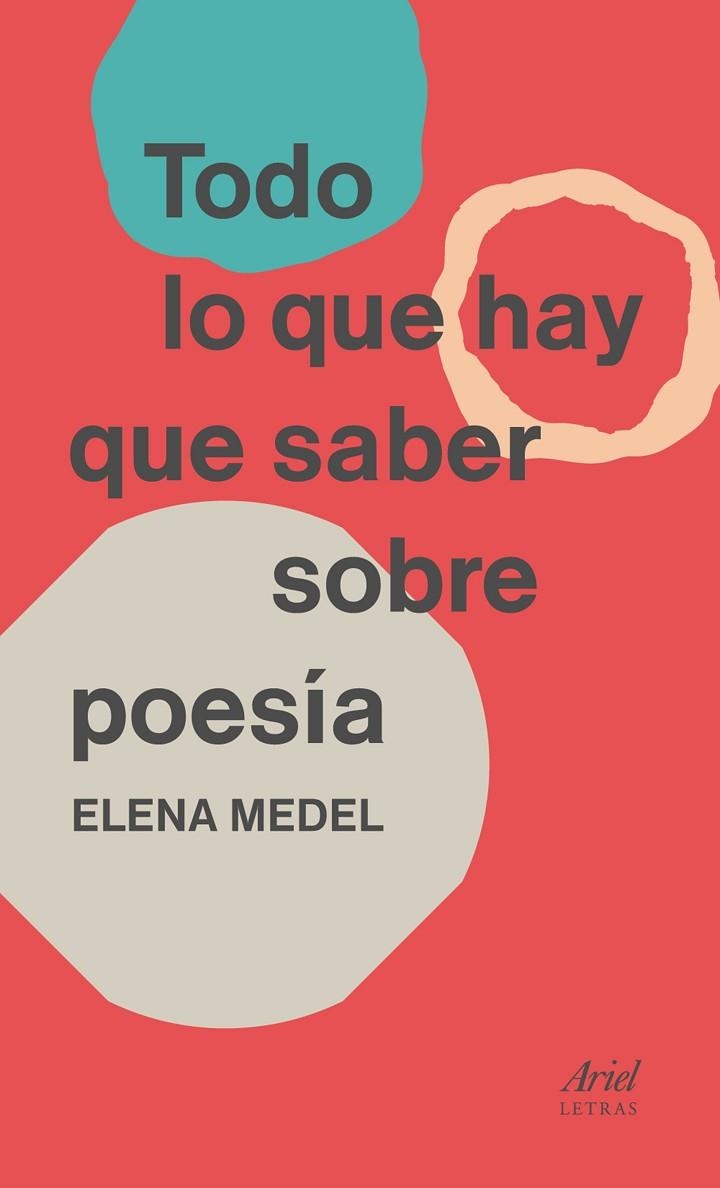 TODO LO QUE HAY QUE SABER SOBRE POESÍA | 9788434425682 | MEDEL, ELENA | Llibreria Online de Vilafranca del Penedès | Comprar llibres en català