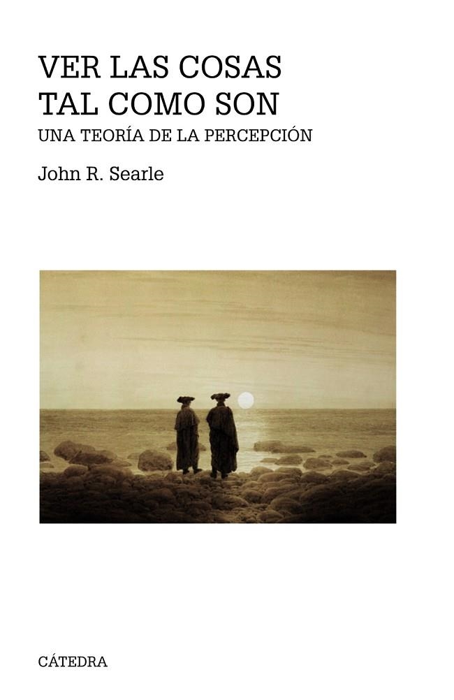 VER LAS COSAS TAL COMO SON | 9788437638027 | SEARLE, JOHN ROGERS | Llibreria Online de Vilafranca del Penedès | Comprar llibres en català