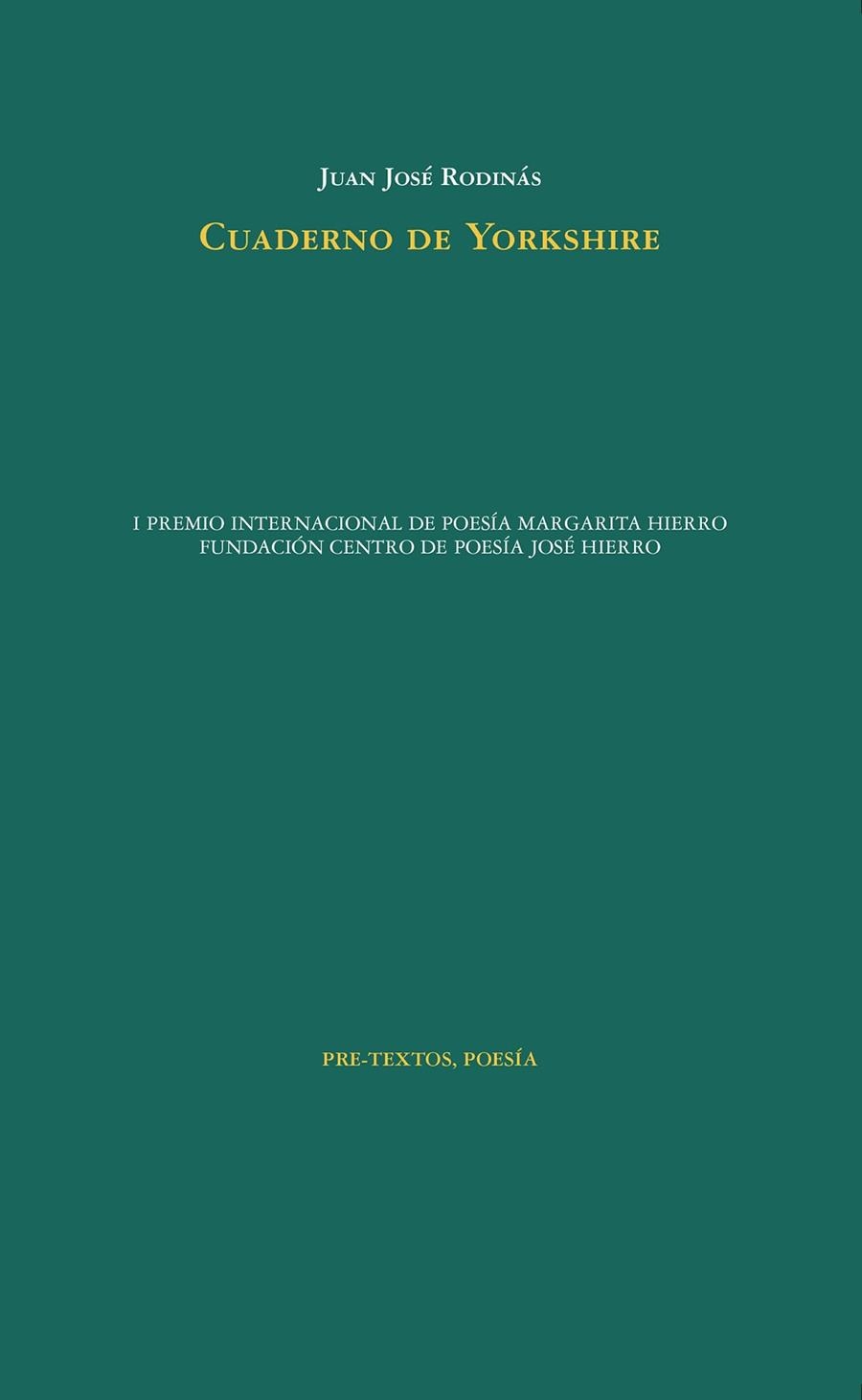 CUADERNO DE YORKSHIRE | 9788417143305 | RODINÁS, JUAN JOSÉ | Llibreria Online de Vilafranca del Penedès | Comprar llibres en català