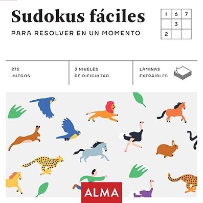 SUDOKUS FÁCILES PARA RESOLVER EN UN MOMENTO (CUADRADOS DE DIVERSIÓN) | 9788415618980 | ANDERS PRODUCCIONES | Llibreria Online de Vilafranca del Penedès | Comprar llibres en català