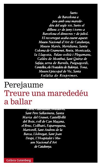 TREURE UNA MAREDEDÉU A BALLAR | 9788417088385 | PEREJAUME | Llibreria Online de Vilafranca del Penedès | Comprar llibres en català