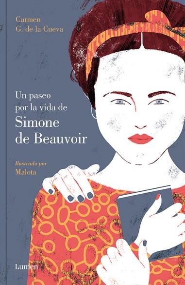 UN PASEO POR LA VIDA DE SIMONE DE BEAUVOIR | 9788426405371 | DE LA CUEVA, CARMEN G.  | Llibreria Online de Vilafranca del Penedès | Comprar llibres en català