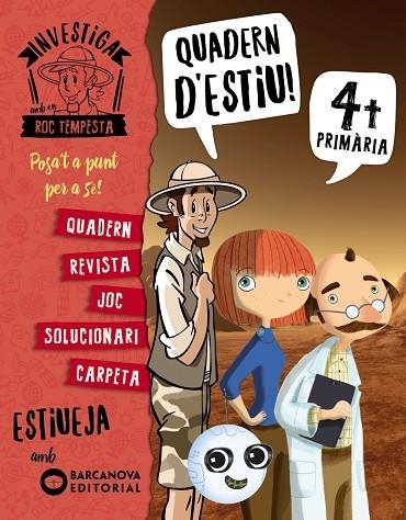 INVESTIGA AMB EN ROC TEMPESTA QUADERN D'ESTIU 4T | 9788448944858 | MURILLO, NÚRIA/CERDÀ, XIMO | Llibreria Online de Vilafranca del Penedès | Comprar llibres en català