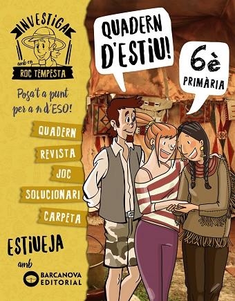 INVESTIGA AMB EN ROC TEMPESTA QUADERN D'ESTIU 6È | 9788448944872 | MURILLO, NÚRIA/BARÓ, SANTI | Llibreria L'Odissea - Libreria Online de Vilafranca del Penedès - Comprar libros