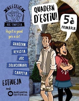 INVESTIGA AMB EN ROC TEMPESTA QUADERN D'ESTIU 5È | 9788448944865 | MURILLO, NÚRIA/BARÓ, SANTI | Llibreria L'Odissea - Libreria Online de Vilafranca del Penedès - Comprar libros