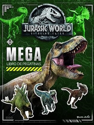 JURASSIC WORLD MEGALIBRO DE PEGATINAS | 9788408185390 | UNIVERSAL STUDIOS | Llibreria Online de Vilafranca del Penedès | Comprar llibres en català