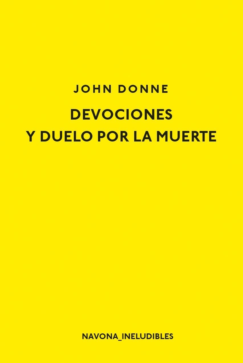 DEVOCIONES Y DUELO POR LA MUERTE | 9788417181352 | DONNE, JOHN | Llibreria L'Odissea - Libreria Online de Vilafranca del Penedès - Comprar libros