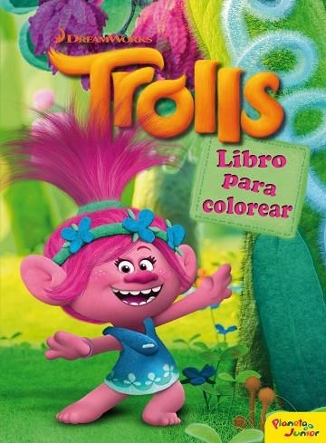 TROLLS LIBRO PARA COLOREAR | 9788408190868 | DREAMWORKS | Llibreria Online de Vilafranca del Penedès | Comprar llibres en català