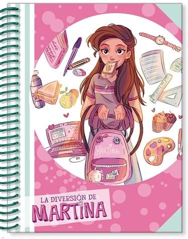 LIBRETA DE LA DIVERSIÓN DE MARTINA (ROSA) (LA DIVERSIÓN DE MARTINA) | 9788417460532 | D'ANTIOCHIA, MARTINA | Llibreria Online de Vilafranca del Penedès | Comprar llibres en català