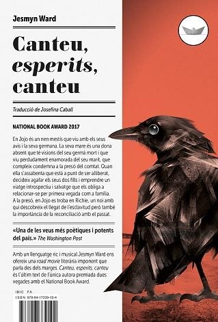 CANTEU, ESPERITS, CANTEU | 9788417339104 | WARD, JESMYN | Llibreria Online de Vilafranca del Penedès | Comprar llibres en català