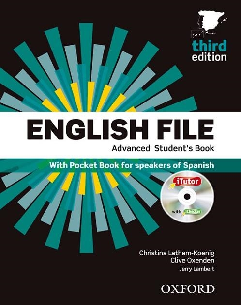 ENGLISH FILE ADVANCED STUDENT'S BOOK+ITUTOR+PB PACK 3RD EDITION | 9780194502108 | AA. VV. | Llibreria Online de Vilafranca del Penedès | Comprar llibres en català