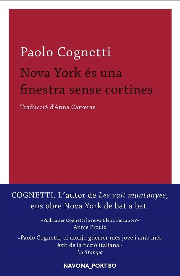 NOVA YORK ÉS UNA FINESTRA SENSE CORTINES | 9788417181437 | COGNETTI, PAOLO | Llibreria Online de Vilafranca del Penedès | Comprar llibres en català