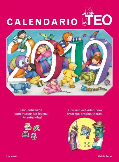 CALENDARIO TEO 2019 | 9788408185475 | DENOU, VIOLETA | Llibreria Online de Vilafranca del Penedès | Comprar llibres en català