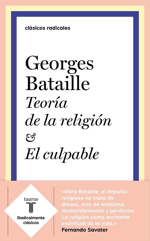 TEORÍA DE LA RELIGIÓN | 9788430619931 | BATAILLE, GEORGES | Llibreria L'Odissea - Libreria Online de Vilafranca del Penedès - Comprar libros