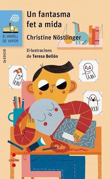 UN FANTASMA FET A MIDA | 9788466143974 | NÖSTLINGER, CHRISTINE | Llibreria Online de Vilafranca del Penedès | Comprar llibres en català