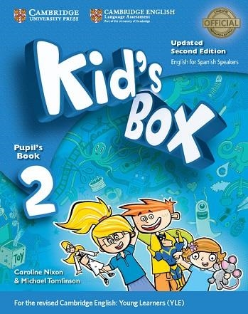 KID'S BOX LEVEL 2 PUPIL'S BOOK WITH MY HOME BOOKLET UPDATED ENGLISH FOR SPANISH | 9788490363553 | AA VV | Llibreria Online de Vilafranca del Penedès | Comprar llibres en català