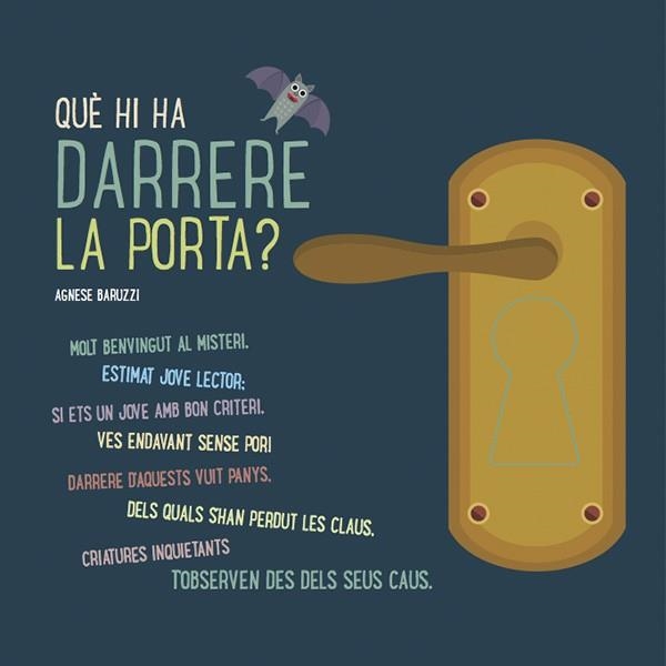 QUI HI HA DARRERA LA PORTA? (VVKIDS) | 9788468259703 | BARUZZI, AGNESE | Llibreria Online de Vilafranca del Penedès | Comprar llibres en català