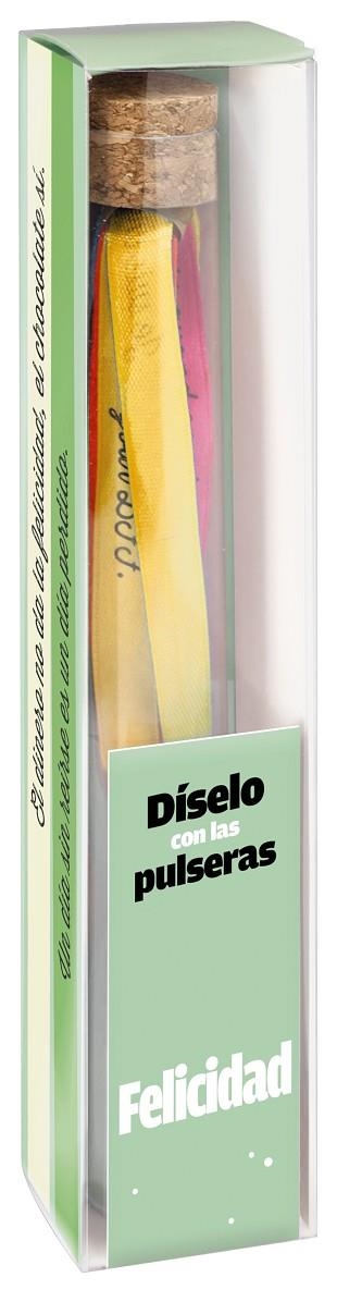 CAJA DE PULSERAS CON MENSAJES DE FELICIDAD | 9788417240776 | VARIOS AUTORES | Llibreria Online de Vilafranca del Penedès | Comprar llibres en català