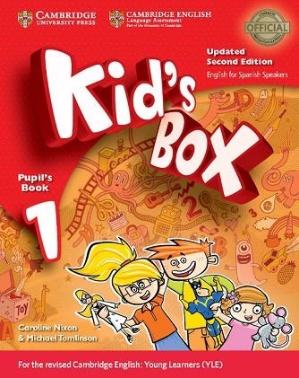 KID'S BOX LEVEL 1 PUPIL'S BOOK WITH MY HOME BOOKLET UPDATED ENGLISH FOR SPANISH | 9788490361771 | AA VV | Llibreria Online de Vilafranca del Penedès | Comprar llibres en català