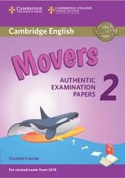 MOVERS 2 FOR REVISED EXAM FROM 2018 STUDENT'S B | 9781316636244 | AA VV | Llibreria Online de Vilafranca del Penedès | Comprar llibres en català