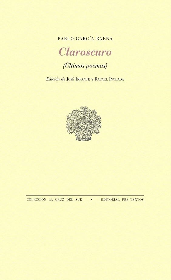 CLAROSCURO | 9788417143749 | GARCÍA BAENA, PABLO | Llibreria Online de Vilafranca del Penedès | Comprar llibres en català