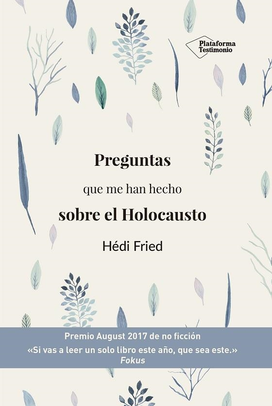 PREGUNTAS QUE ME HAN HECHO SOBRE EL HOLOCAUSTO | 9788417622145 | FRIED, HÉDI | Llibreria Online de Vilafranca del Penedès | Comprar llibres en català