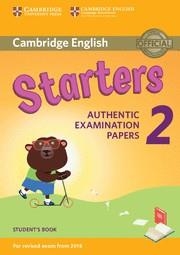 STARTERS 2 AUTHENTIC EXAMINATION PAPERS 2 | 9781316636237 | Llibreria Online de Vilafranca del Penedès | Comprar llibres en català