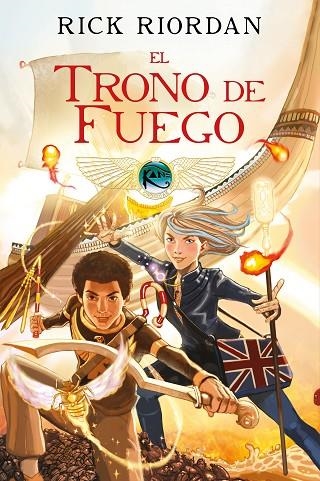 EL TRONO DE FUEGO (LAS CRÓNICAS DE LOS KANE [CÓMIC] 2) | 9788417460891 | RIORDAN, RICK | Llibreria Online de Vilafranca del Penedès | Comprar llibres en català