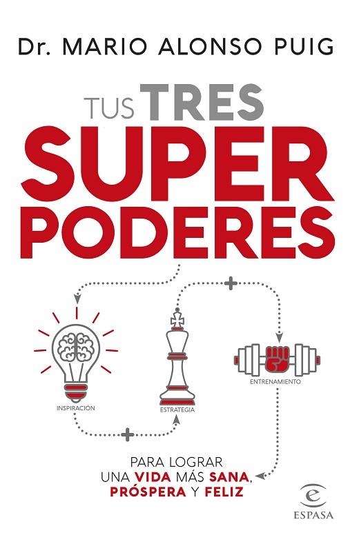 TUS TRES SUPERPODERES PARA LOGRAR UNA VIDA MÁS SANA, PRÓSPERA Y FELIZ | 9788467055443 | PUIG, MARIO ALONSO | Llibreria L'Odissea - Libreria Online de Vilafranca del Penedès - Comprar libros