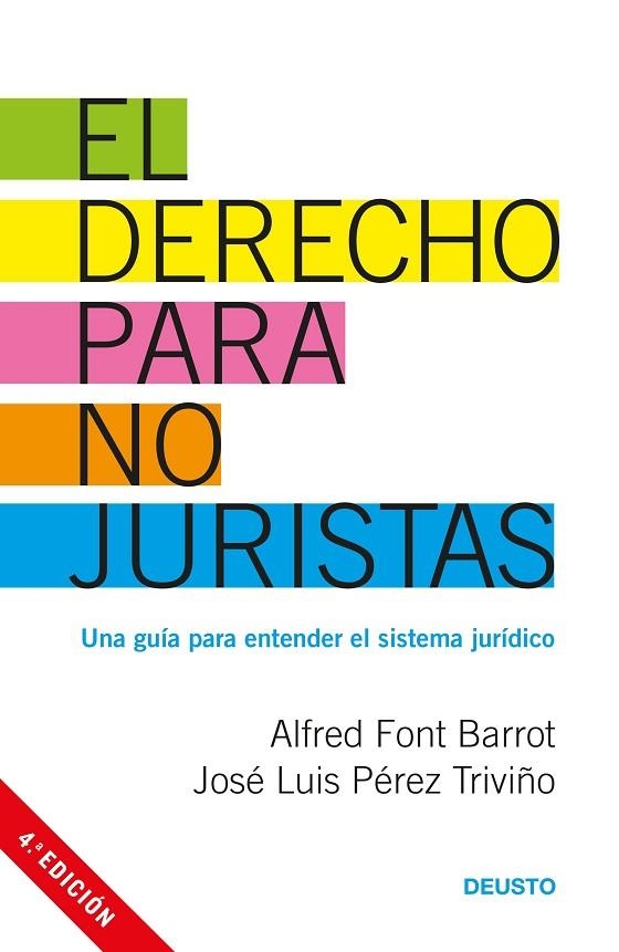 EL DERECHO PARA NO JURISTAS | 9788423427130 | FONT BARROT, ALFRED/PÉREZ TRIVIÑO, JOSÉ LUIS | Llibreria Online de Vilafranca del Penedès | Comprar llibres en català