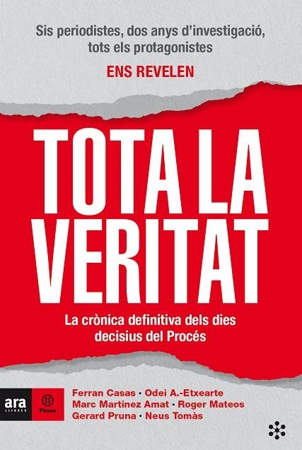 TOTA LA VERITAT | 9788417804183 | CASAS I MANRESA, FERRAN/ANCHUSTEGUI-ECHEARTE I ATIENZA, ODEI/MARTÍNEZ I AMAT, MARC/MATEOS I MIRET, R | Llibreria Online de Vilafranca del Penedès | Comprar llibres en català