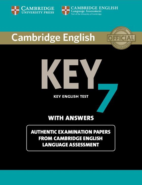 CAMBRIDGE ENGLISH KEY 7 STUDENT'S BOOK WITH ANSWERS | 9781107664944 | CAMBRIDGE ENGLISH LANGUAGE ASSESSMENT | Llibreria Online de Vilafranca del Penedès | Comprar llibres en català