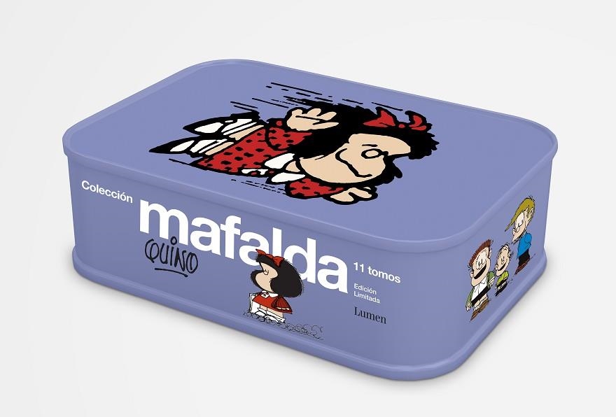 COLECCIÓN MAFALDA: 11 TOMOS EN UNA LATA (EDICIÓN LIMITADA) | 9788426481009 | QUINO | Llibreria Online de Vilafranca del Penedès | Comprar llibres en català