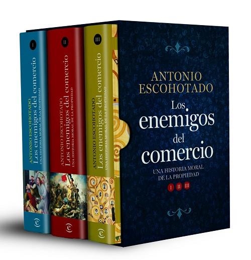 TRILOGÍA LOS ENEMIGOS DEL COMERCIO | 9788467057621 | ESCOHOTADO, ANTONIO | Llibreria Online de Vilafranca del Penedès | Comprar llibres en català