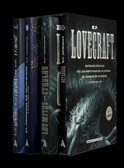 H.P. LOVECRAFT: MEJORES TÍTULOS + NOTEBOOK | 9788418008276 | LOVECRAFT, H. P. | Llibreria L'Odissea - Libreria Online de Vilafranca del Penedès - Comprar libros