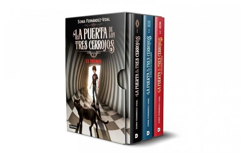 ESTUCHE TRILOGÍA LA PUERTA DE LOS TRES CERROJOS | 9788408218227 | FERNÁNDEZ-VIDAL, SÓNIA | Llibreria Online de Vilafranca del Penedès | Comprar llibres en català