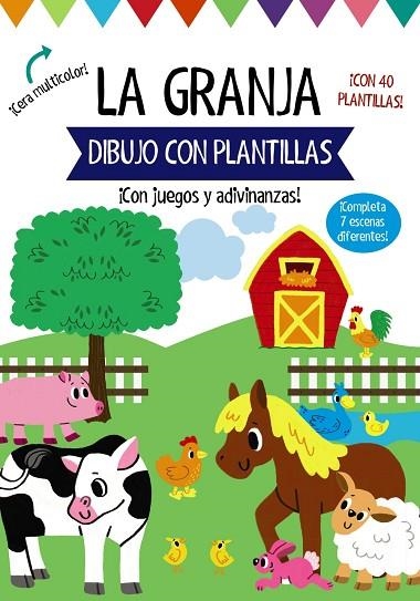 DIBUJO CON PLANTILLAS. LA GRANJA | 9788469627051 | GOLDING, ELIZABETH | Llibreria Online de Vilafranca del Penedès | Comprar llibres en català