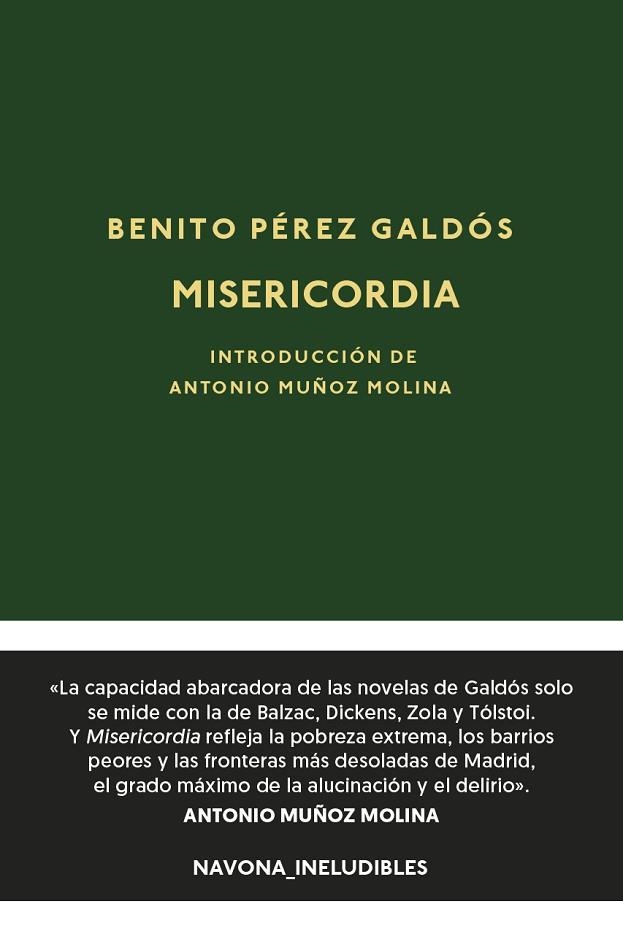 MISERICORDIA | 9788417978518 | PÉREZ GALDÓS, BENITO | Llibreria L'Odissea - Libreria Online de Vilafranca del Penedès - Comprar libros