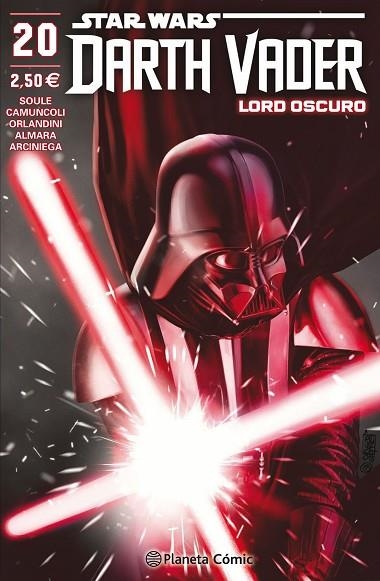 STAR WARS DARTH VADER LORD OSCURO Nº 20/25 | 9788413411538 | SOULE, CHARLES/CAMUNCOLI, GIUSEPPE | Llibreria Online de Vilafranca del Penedès | Comprar llibres en català