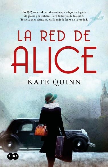 LA RED DE ALICE | 9788491292913 | QUINN, KATE | Llibreria Online de Vilafranca del Penedès | Comprar llibres en català