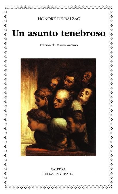 UN ASUNTO TENEBROSO | 9788437640730 | BALZAC, HONORÉ DE | Llibreria Online de Vilafranca del Penedès | Comprar llibres en català