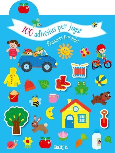 100 ADHESIUS PER JUGAR PRIMERES PARAULES | 9789403216683 | BALLON | Llibreria Online de Vilafranca del Penedès | Comprar llibres en català