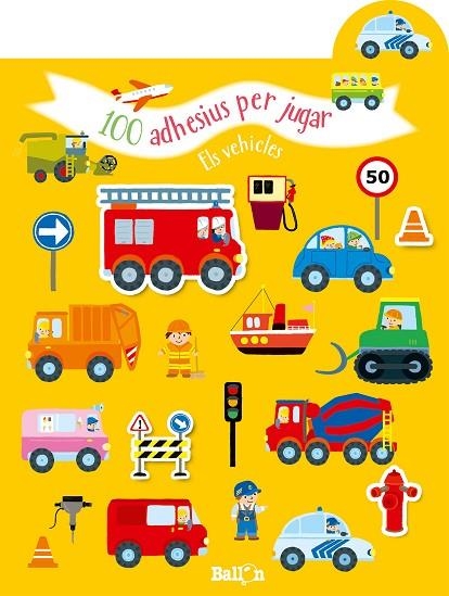 100 ADHESIUS PER JUGAR - ELS VEHICLES | 9789403216676 | BALLON | Llibreria Online de Vilafranca del Penedès | Comprar llibres en català