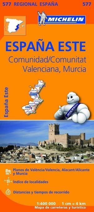 MAPA REGIONAL COMUNIDAD VALENCIANA, MURCIA | 9782067184404 | VARIOS AUTORES | Llibreria Online de Vilafranca del Penedès | Comprar llibres en català