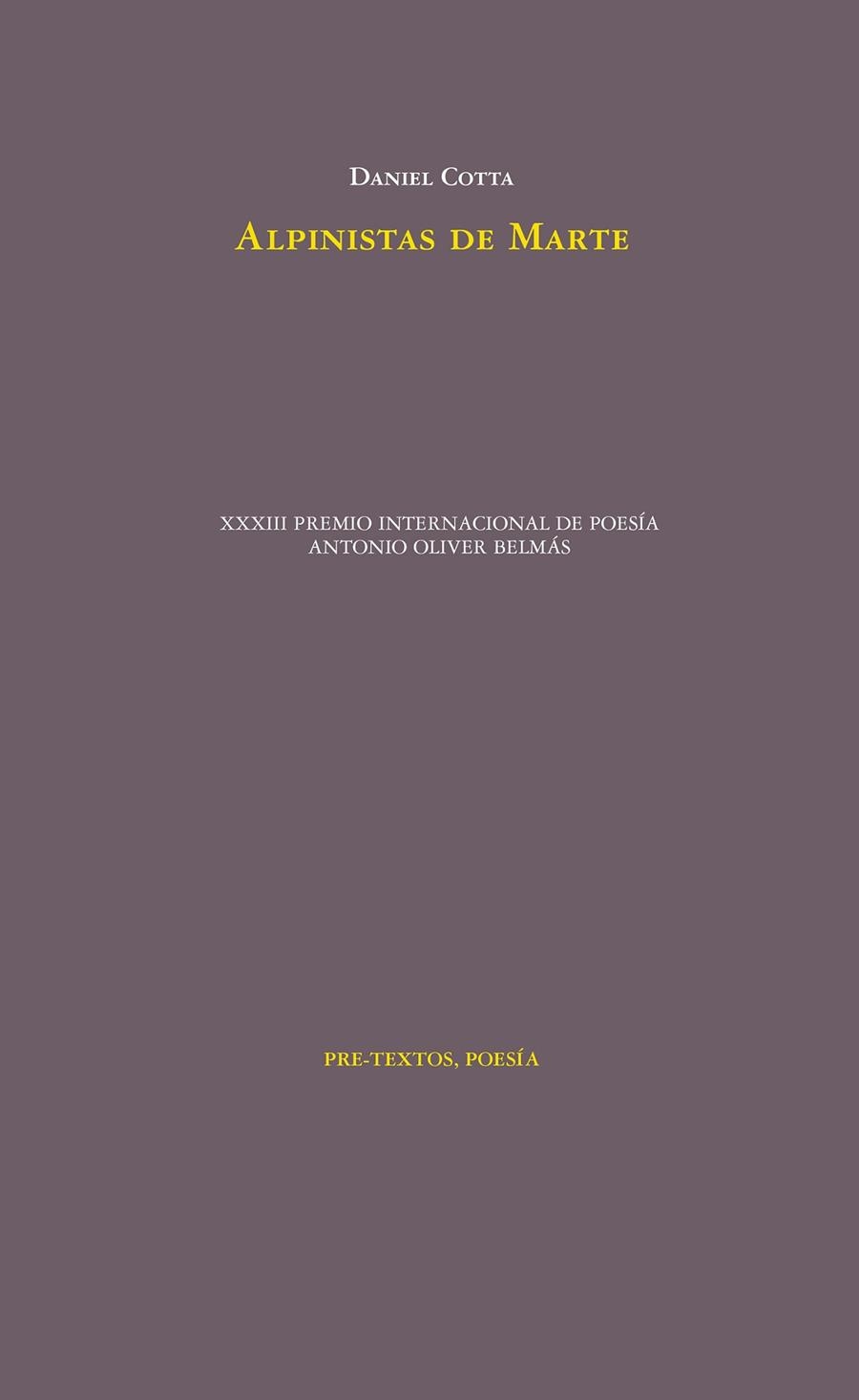 ALPINISTAS DE MARTE | 9788418178047 | COTTA, DANIEL | Llibreria Online de Vilafranca del Penedès | Comprar llibres en català