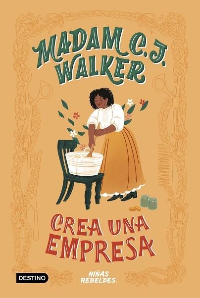 MADAM C.J. WALKER CREA UNA EMPRESA NIÑAS REBELDES | 9788408225287 | NIÑAS REBELDES | Llibreria Online de Vilafranca del Penedès | Comprar llibres en català