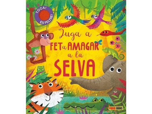 JUGA A FET A AMAGAR A LA SELVA | 9788413341576 | Llibreria Online de Vilafranca del Penedès | Comprar llibres en català