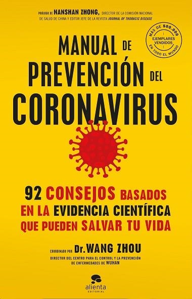 MANUAL DE PREVENCIÓN DEL CORONAVIRUS | 9788413440316 | ZHOU, WANG | Llibreria Online de Vilafranca del Penedès | Comprar llibres en català